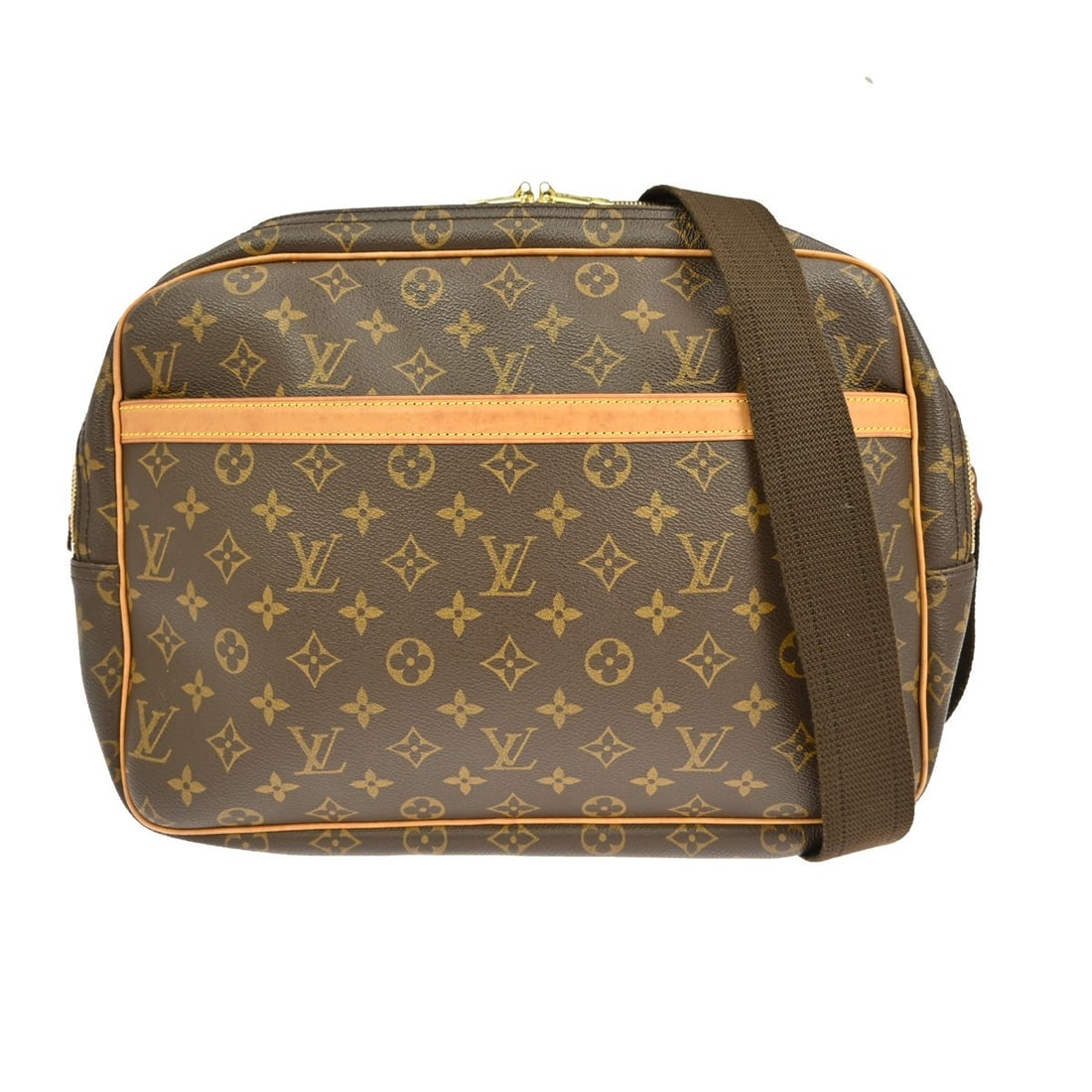 Louis Vuitton Reporter GM Monogram Canvas Shoulder Bag M45252 (1 of 8)