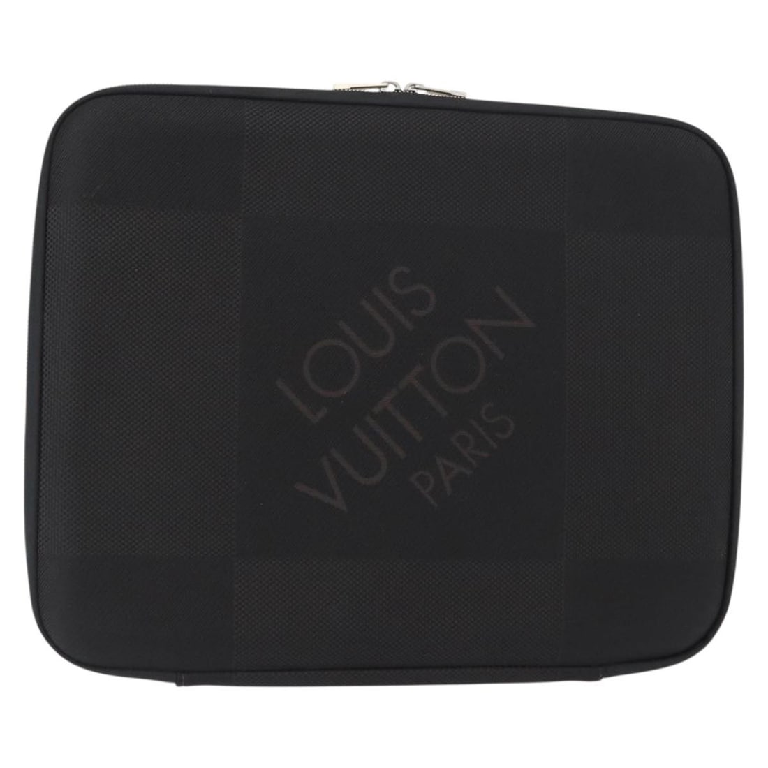 LOUIS VUITTON Damier Geant PC Case N58036 Noir France Auth (1 of 17)