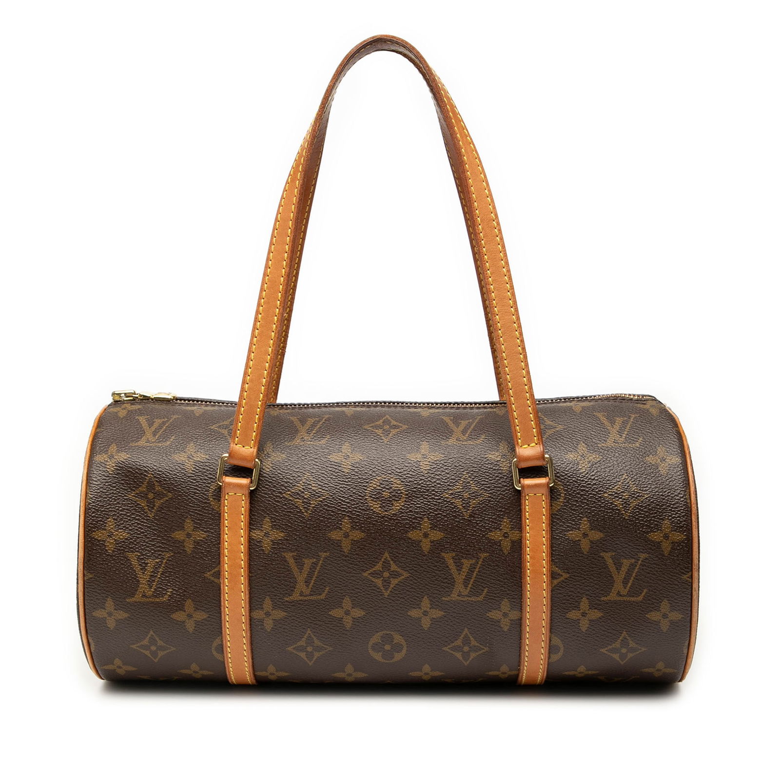 Louis Vuitton Papillon 30 Monogram Canvas Handbag with Leather Trim (1 of 7)