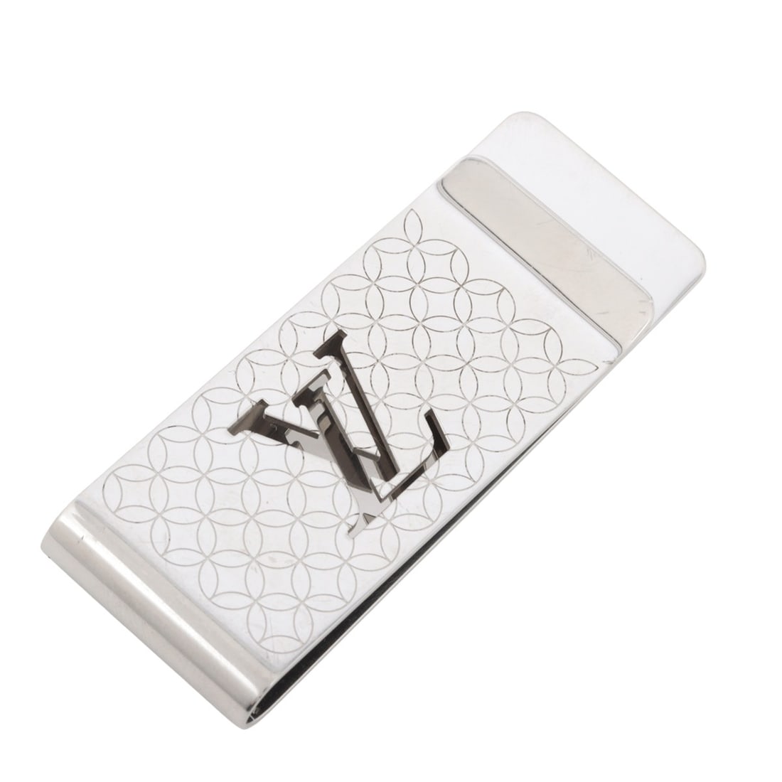 Silver Money Clip Accessory by Louis Vuitton LV Initiales (1 of 1)