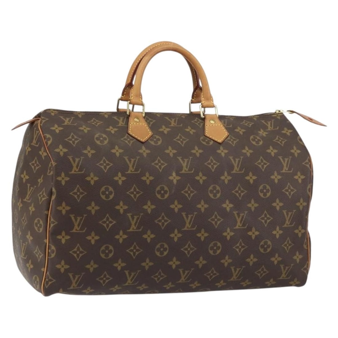LOUIS VUITTON Monogram Speedy 40 Hand Bag M41522 Auth France (1 of 18)