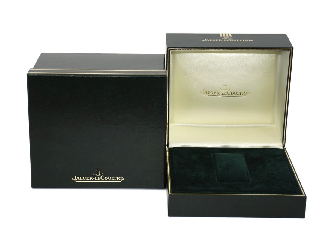 Jaeger LeCoultre Deep Sea Green Watch Presentation Box 8x7x5 Inches Authentic (1 of 2)