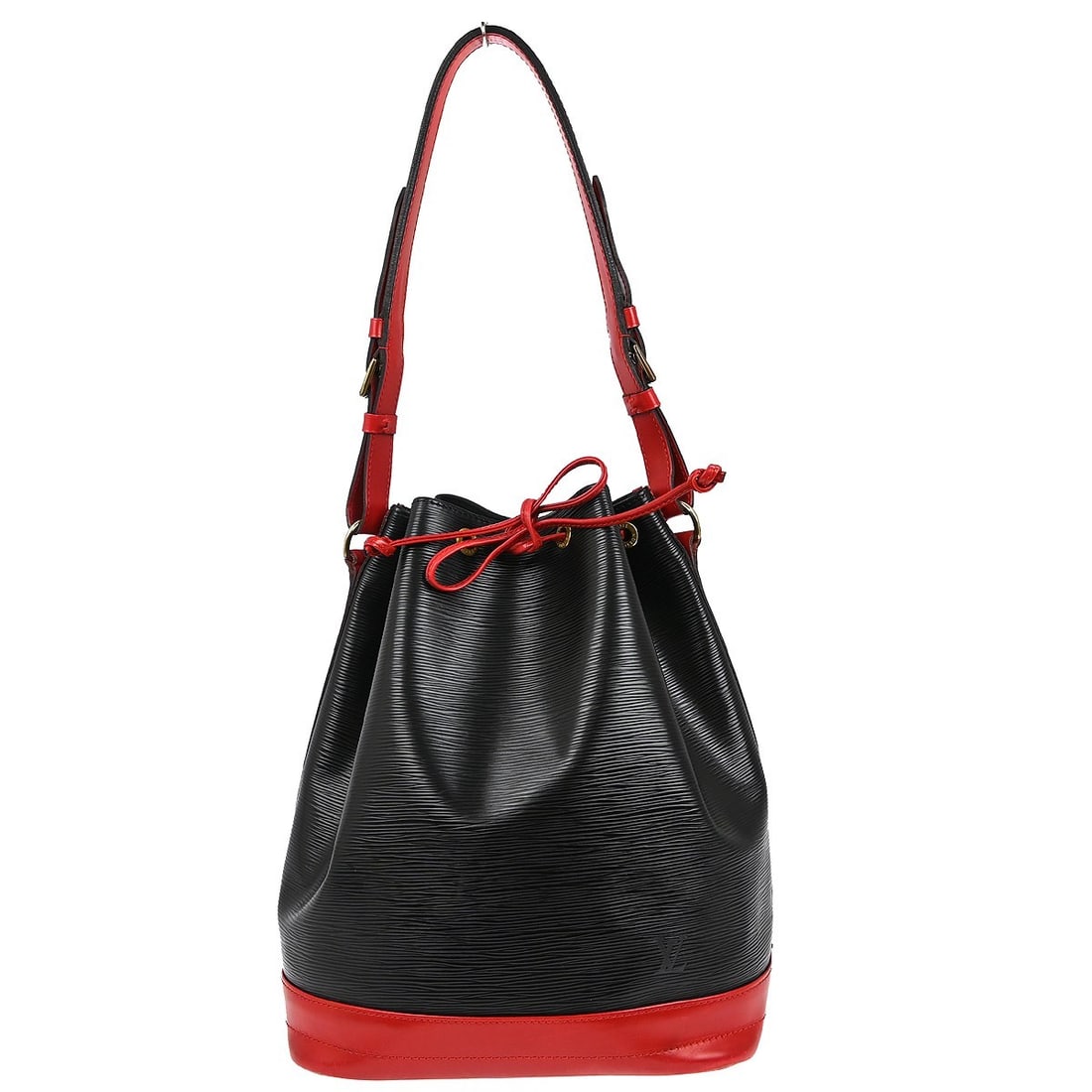 Louis Vuitton Epi Bi-Color Noe Bucket Shoulder Bag M44017 (1 of 8)