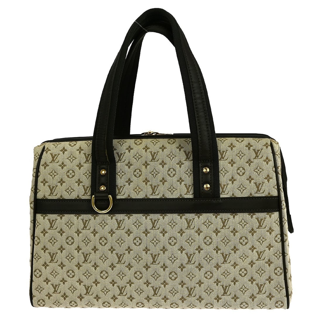Louis Vuitton Josephine GM Top Handle Khaki Monogram Mini Canvas Bag: Louis Vuitton Josephine GM Top Handle Khaki Monogram Mini Canvas Bag Introducing the Louis Vuitton Khaki Monogram Mini Josephine GM Handbag, a chic accessory perfect for casual occasions. This medium-