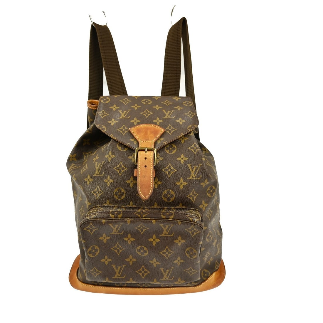 Louis Vuitton Montsouris GM Monogram Backpack Vintage Brown (1 of 11)