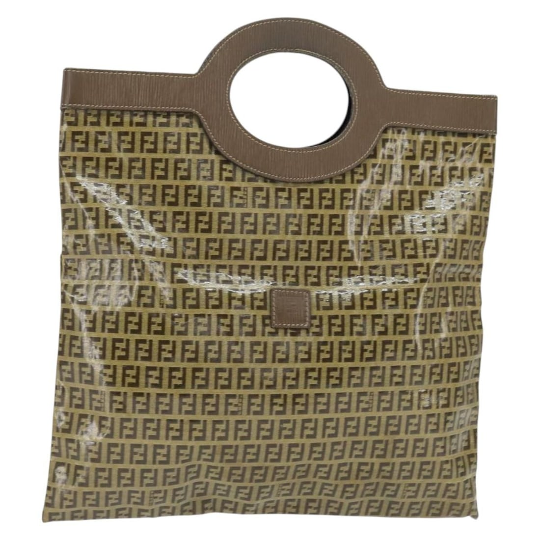 FENDI Zucchino Canvas Beige Hand Bag Made in Italy: FENDI Zucchino Canvas Beige Hand Bag Made in Italy This authentic Fendi Zucchino Canvas Hand Bag in beige is a stylish accessory with a unique design crafted from durable Zucchino canvas. Made in Ital