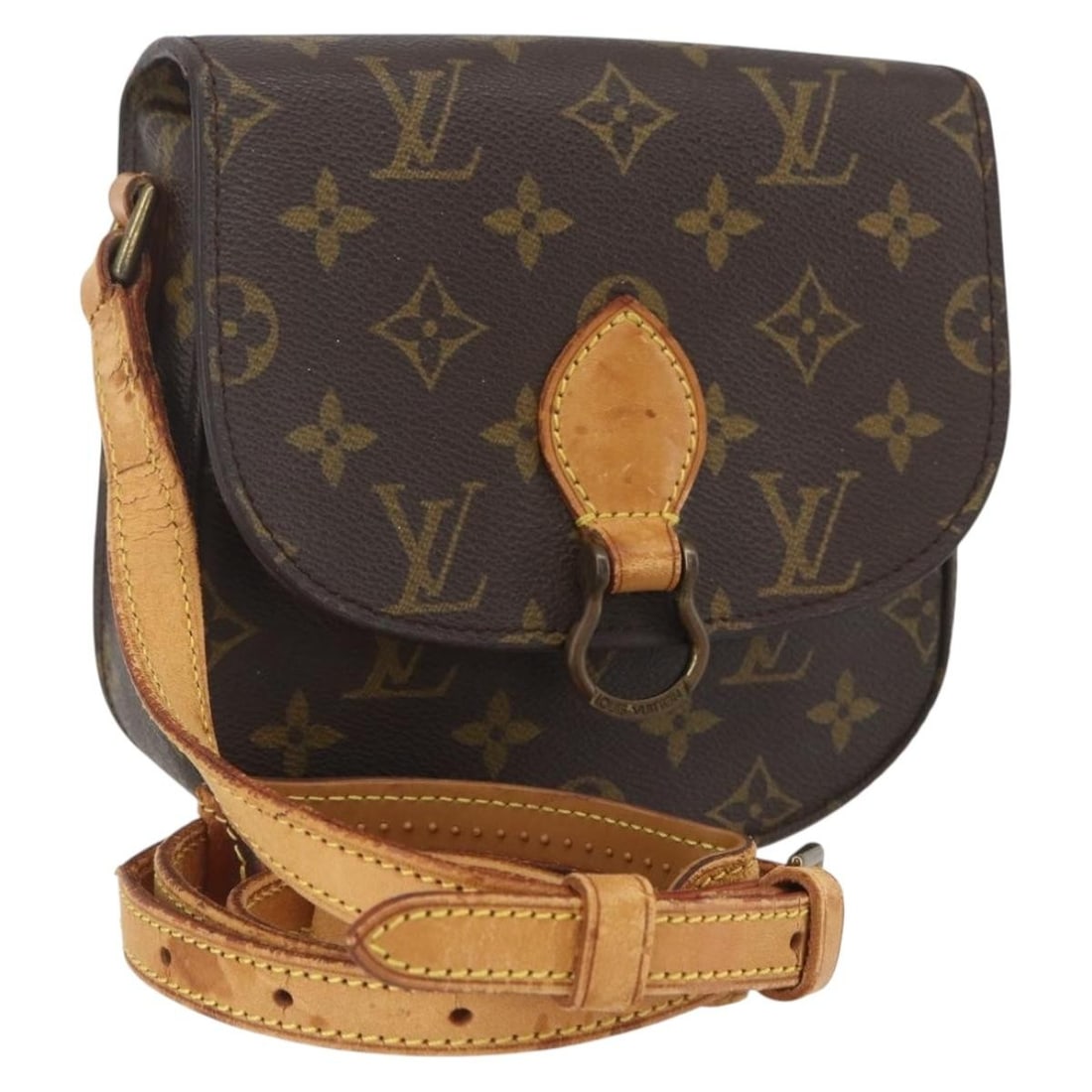 Louis Vuitton Saint Cloud PM Monogram Canvas Shoulder Bag M51244 France (1 of 18)