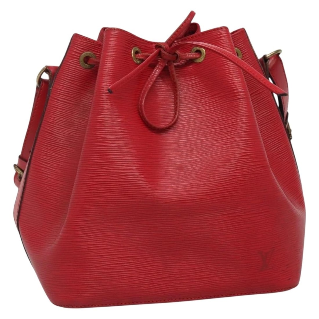 Louis Vuitton Epi Petit Noe Red Shoulder Bag M44107 Made in France (1 of 18)