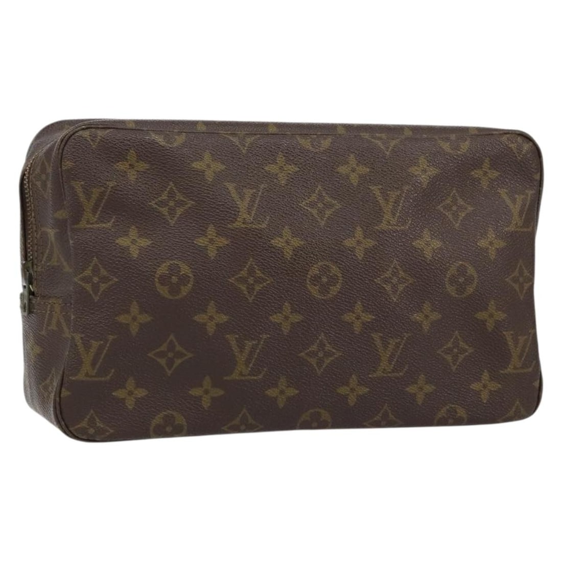 LOUIS VUITTON Monogram Trousse Toilette 28 Clutch Bag M47522 Authentic (1 of 17)