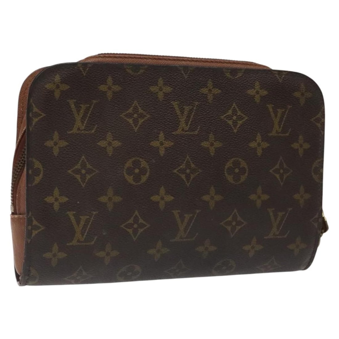 LOUIS VUITTON Monogram Orsay Clutch Bag M51790 Authenticated France (1 of 18)