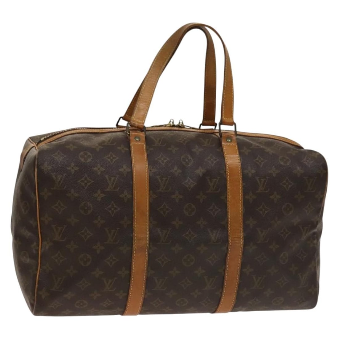 LOUIS VUITTON Monogram Sac Souple 45 Boston Bag M41624 Made in France (1 of 18)