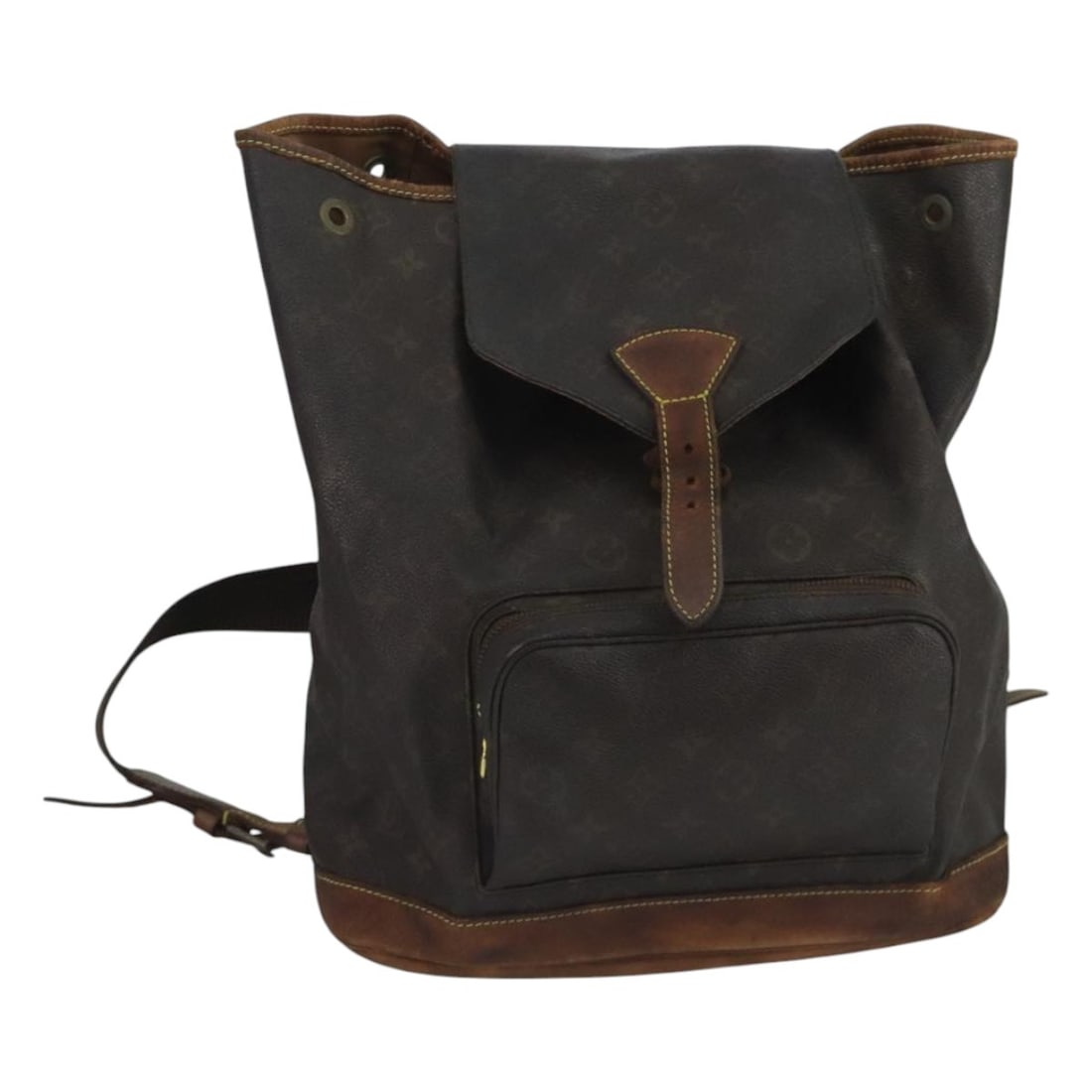 LOUIS VUITTON Monogram Montsouris GM Backpack M51135 Auth France (1 of 18)