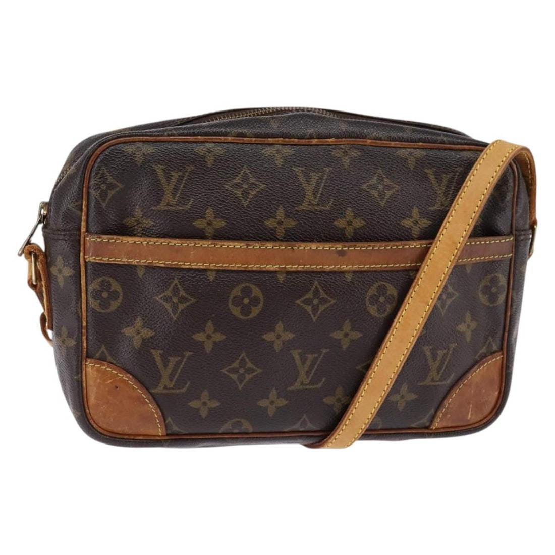 LOUIS VUITTON Monogram Trocadero 27 Shoulder Bag M51274 Auth (1 of 18)