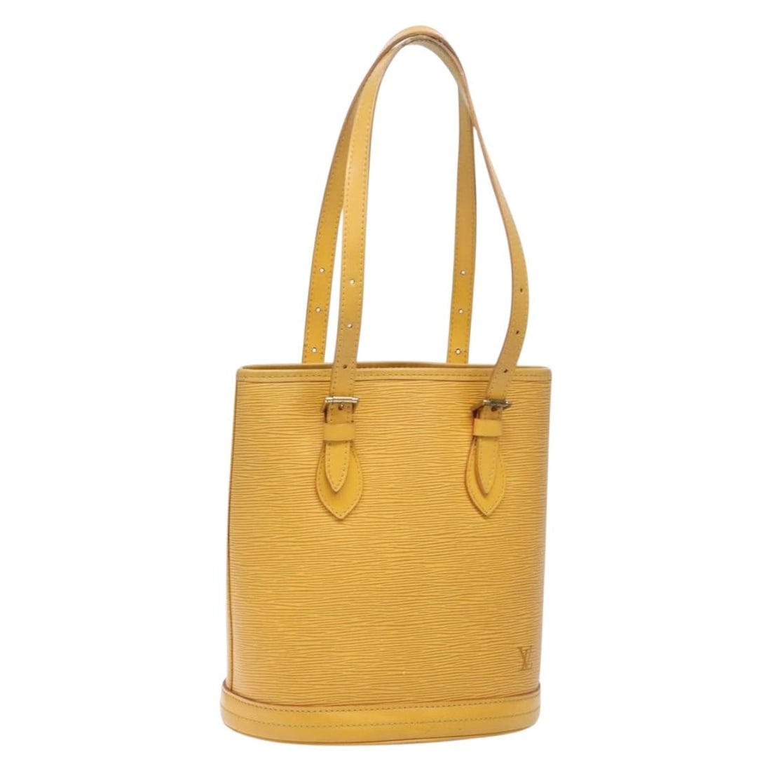 Louis Vuitton Epi Bucket PM Shoulder Bag Yellow Auth AS0916 (1 of 18)