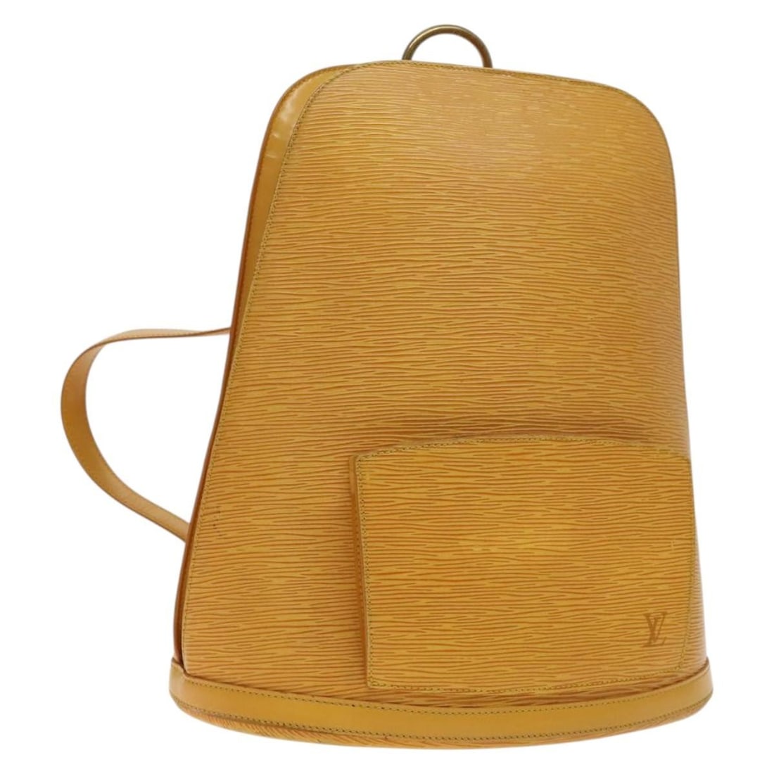 LOUIS VUITTON Epi Coblanc Yellow Shoulder Bag M52293 Authentic: LOUIS VUITTON Epi Coblanc Yellow Shoulder Bag M52293 Authentic Elegant and stylish, this LOUIS VUITTON Epi Coblanc Shoulder Bag in vibrant yellow is a luxurious accessory that combines functionality w