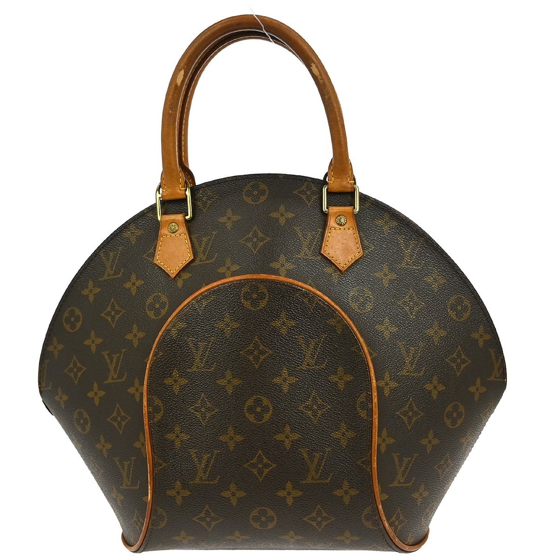 Louis Vuitton Monogram Ellipse MM Handbag M51126 Vintage Brown Canvas (1 of 8)