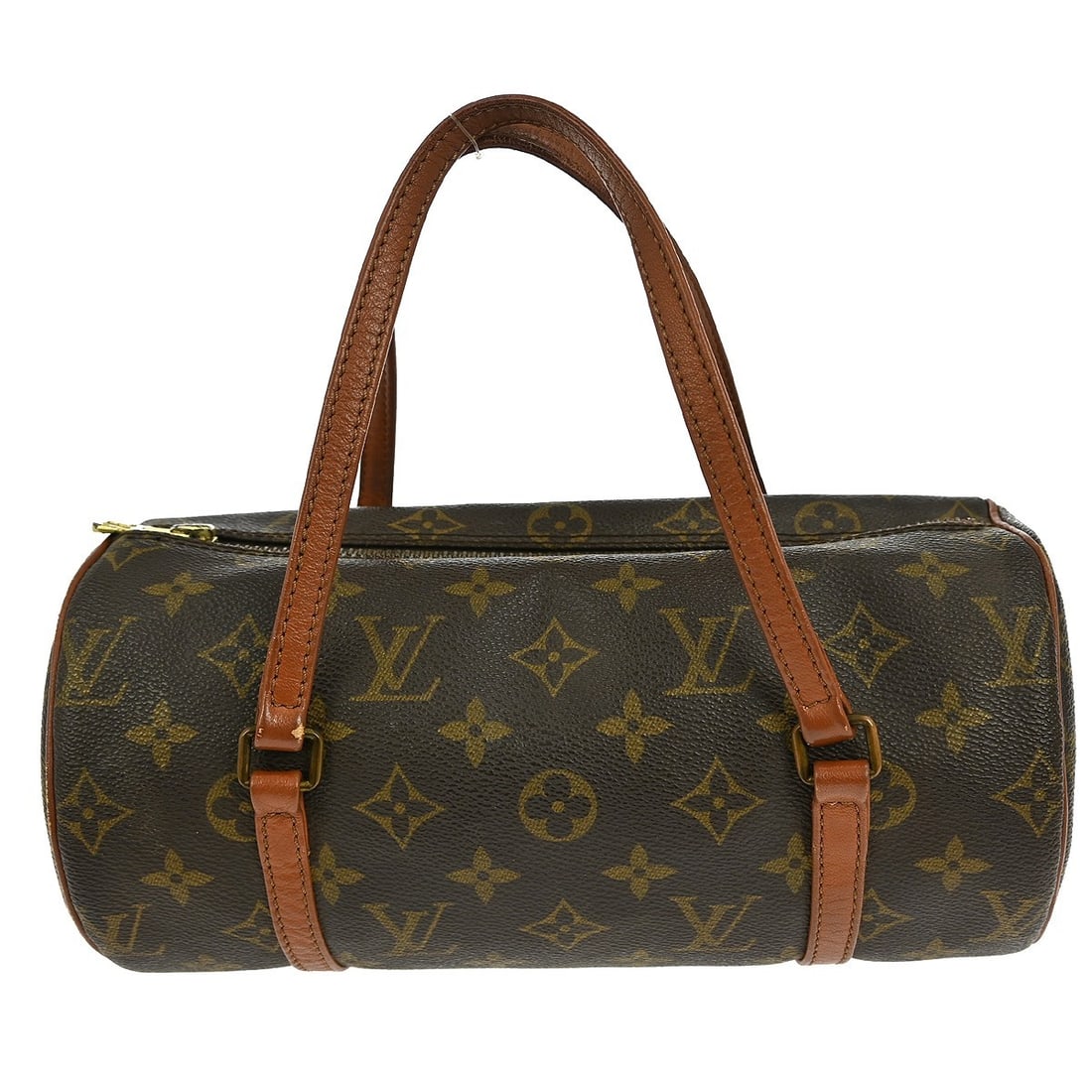 Louis Vuitton Monogram Papillon 26 Handbag M51366 Vintage Top Handle: Louis Vuitton Monogram Papillon 26 Handbag M51366 Vintage Top Handle The Louis Vuitton Monogram Papillon 26 Handbag is a stylish and practical accessory made from iconic Monogram canvas leather. This