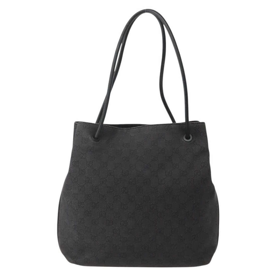 Black GG Canvas Tote Bag by Gucci for Women (1 of 2)