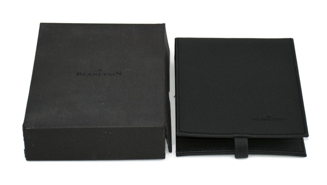 Authentic Blancpain Watch Travel Case Presentation Box 7x6x2 inches (1 of 2)