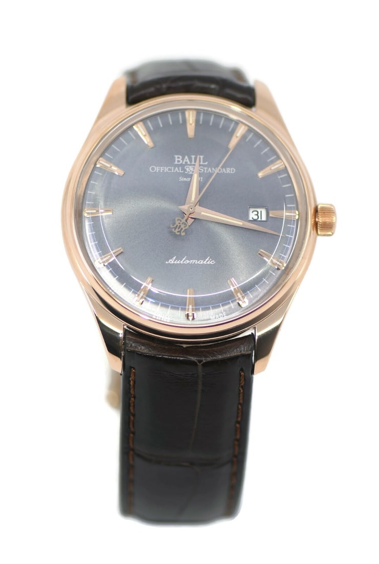 Ball Trainmaster 18K Rose Gold Mechanical Watch NM2888D with Box and Papers (1 of 4)