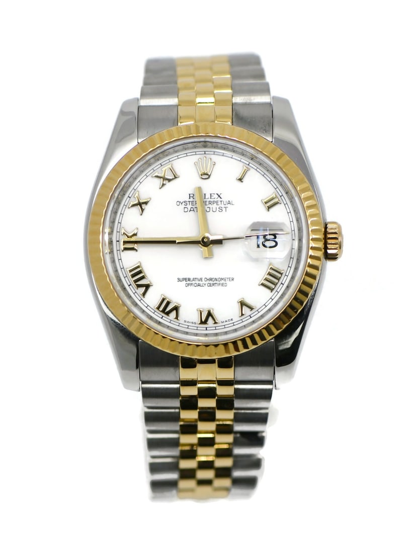 Rolex Datejust 18K Stainless Steel Watch 116233 with Box and Papers (1 of 6)