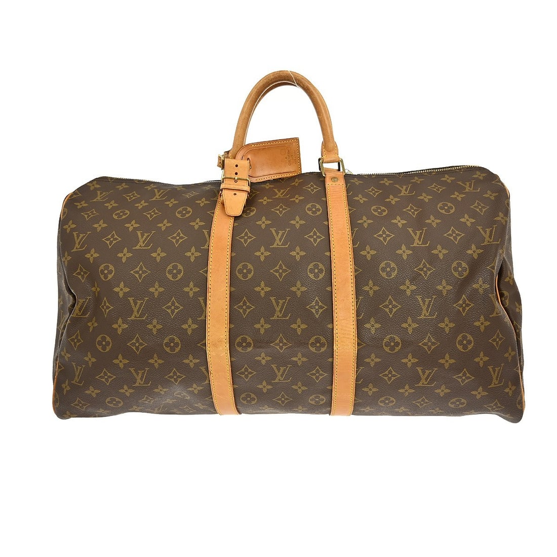 Keepall 55 Brown Travel Duffel by Louis Vuitton (1 of 1)