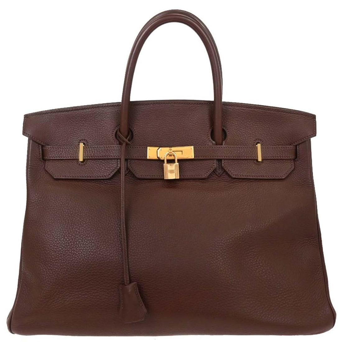 Hermes Birkin 40 Havane Taurillon Clemence Handbag (1 of 10)