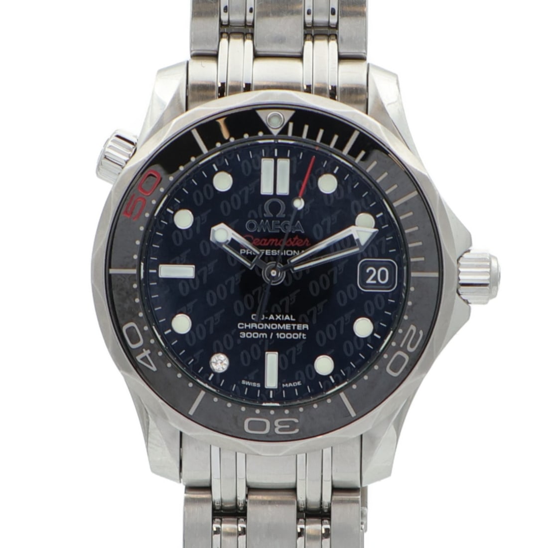 OMEGA Seamaster Diver 300M Automatic Stainless Steel Black Watch (1 of 18)