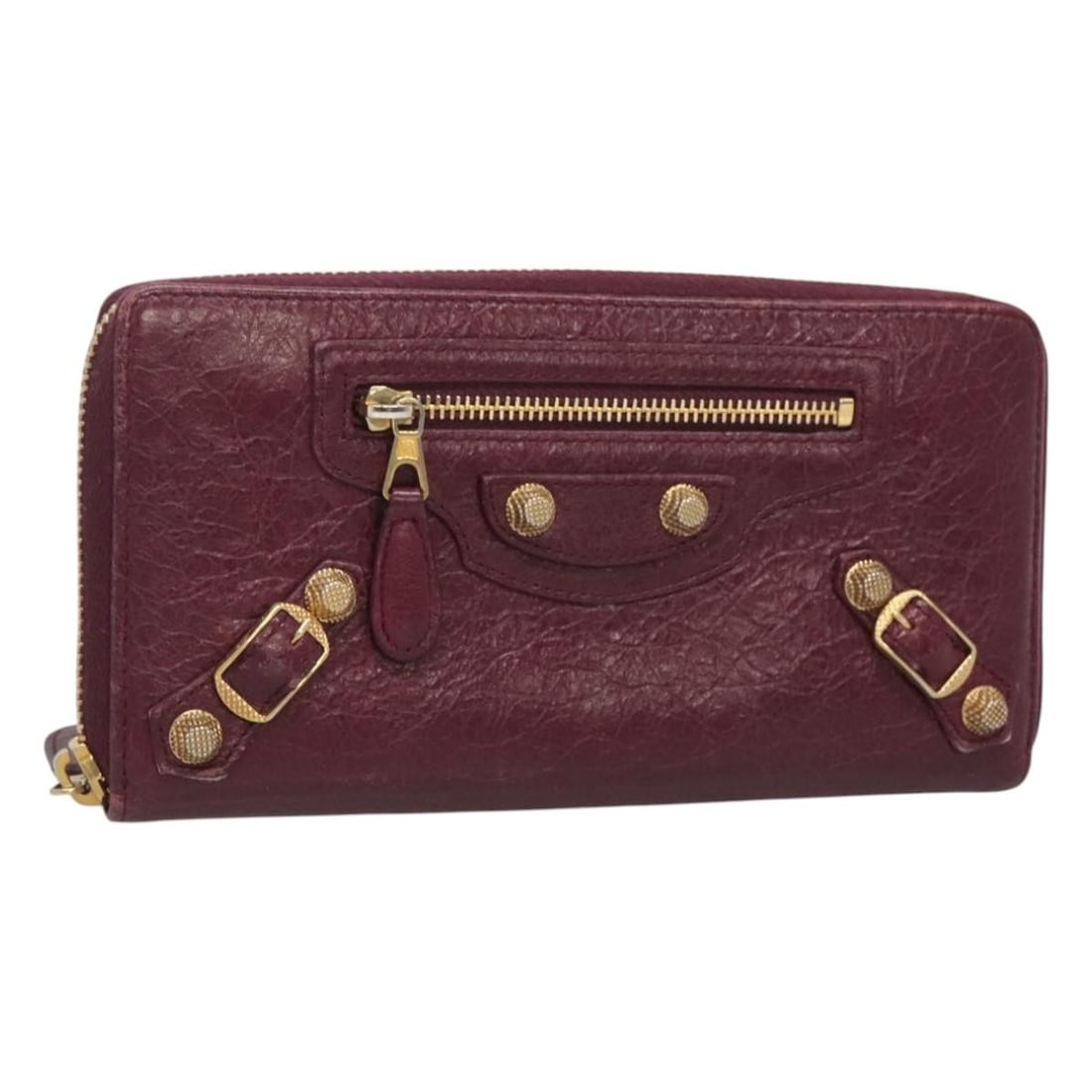 Purple Classic Continental Zip Wallet by Balenciaga (1 of 1)