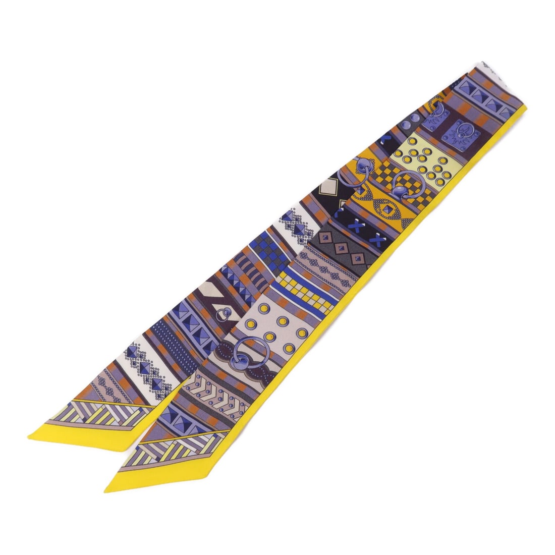 Silk Multicolor Twilly Scarf by Hermes (1 of 7)