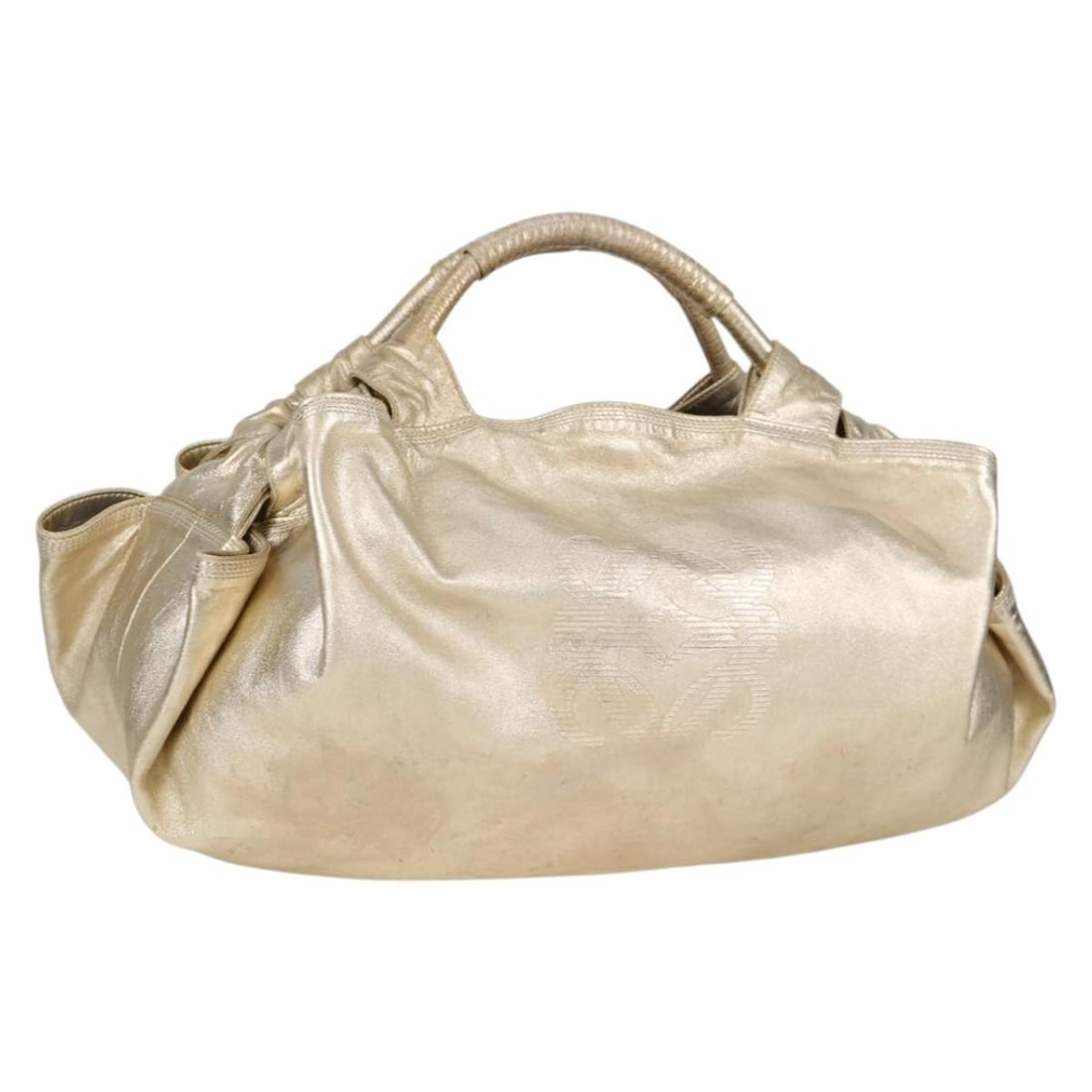 Nappa Aire handbag by Loewe with gold anagram logo detail (1 of 1)