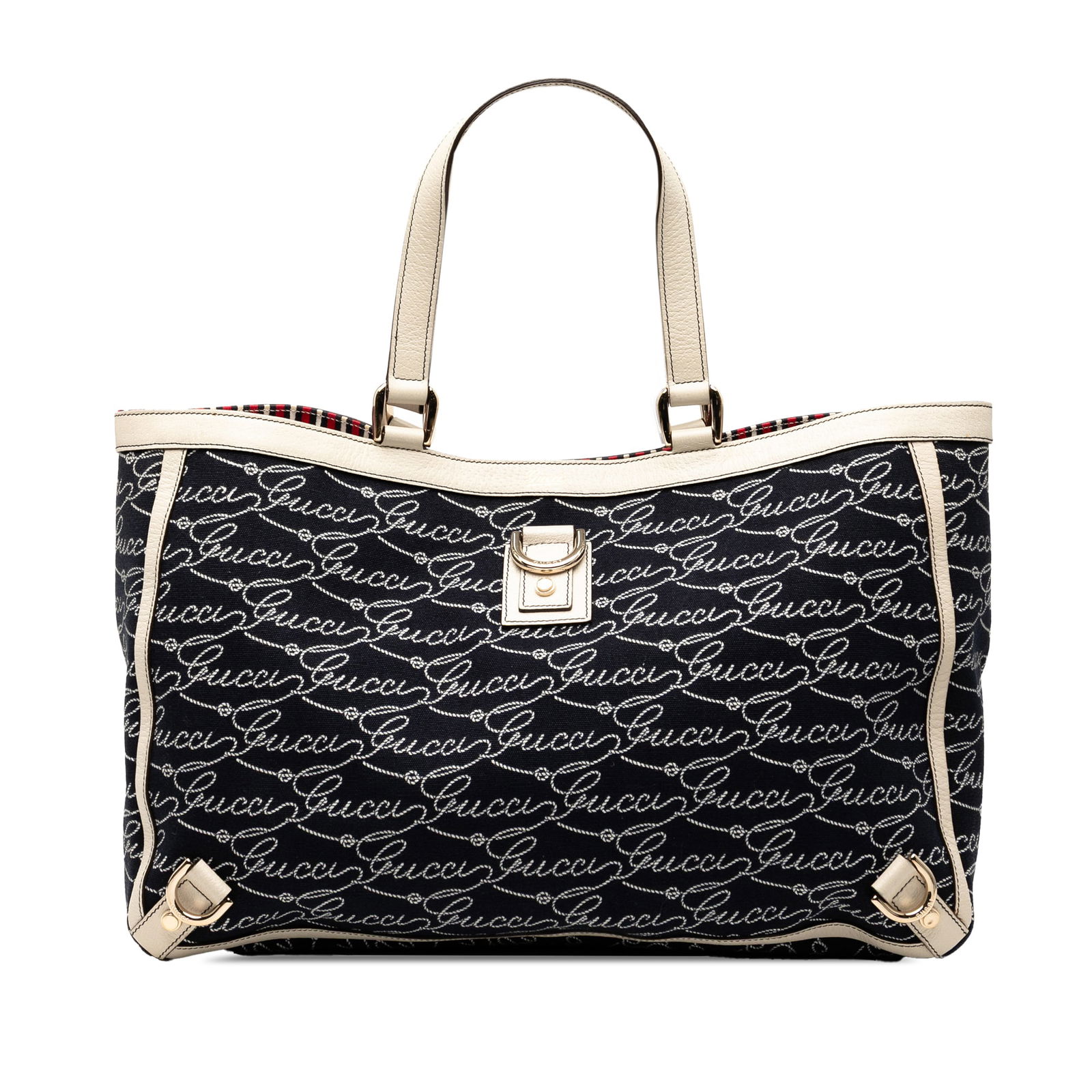 Gucci 85th Anniversary Canvas Logo D-Ring Tote Bag Blue: Gucci 85th Anniversary Canvas Logo D-Ring Tote Bag Blue Introducing the Gucci 85th Anniversary Canvas Logo Abbey D Ring Tote, a stylish and functional accessory perfect for any occasion. This tote fea