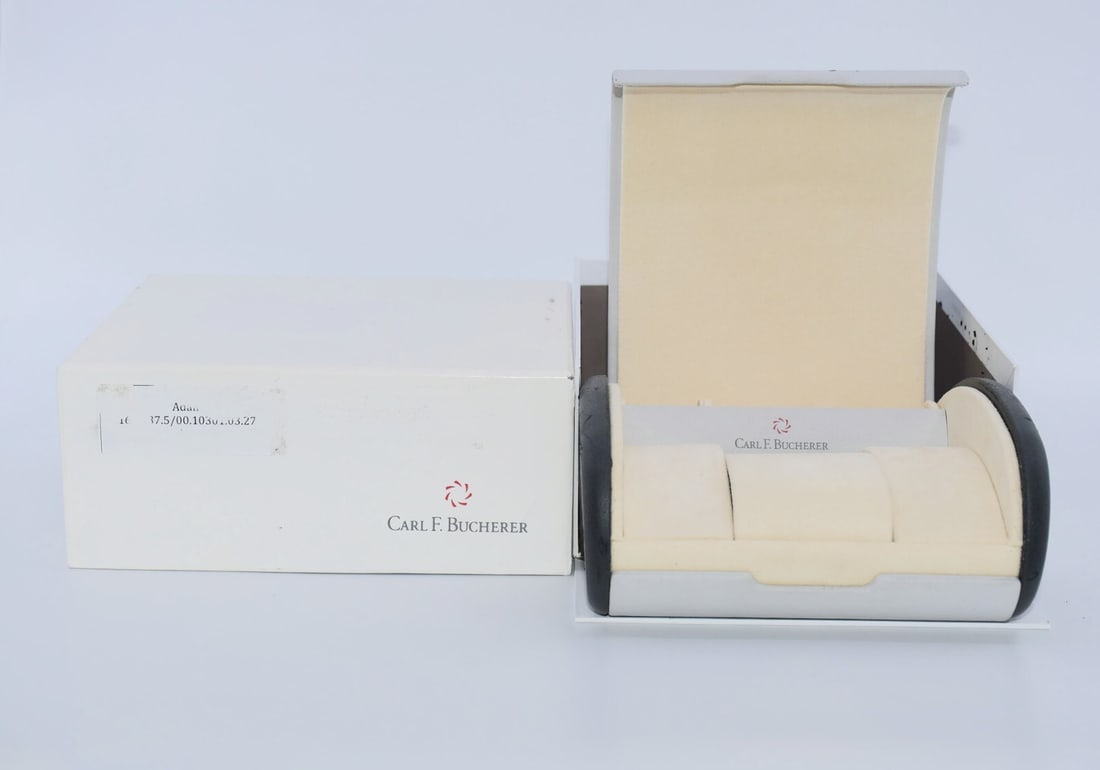 Carl F. Bucherer Authentic Presentation Watch Box 7x6x3 Inches (1 of 2)