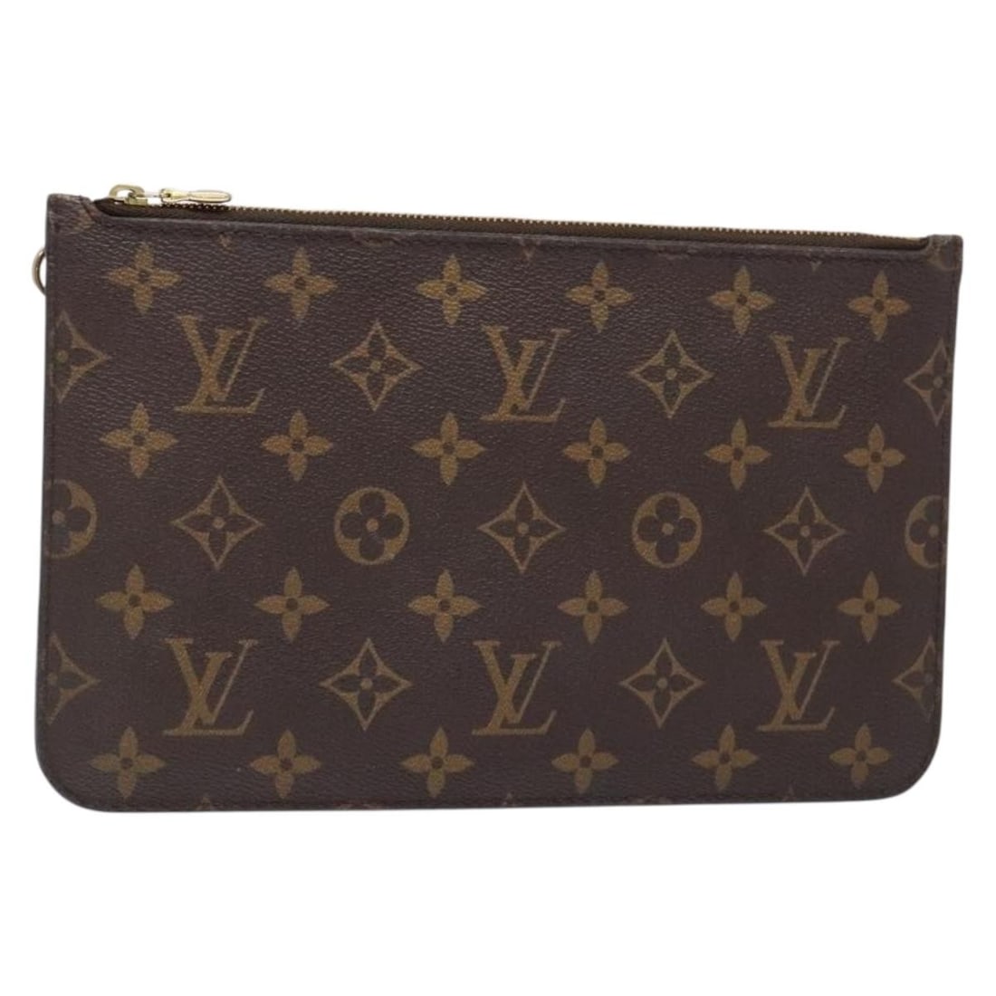 Neverfull Pochette Bag by Louis Vuitton in Brown (1 of 1)