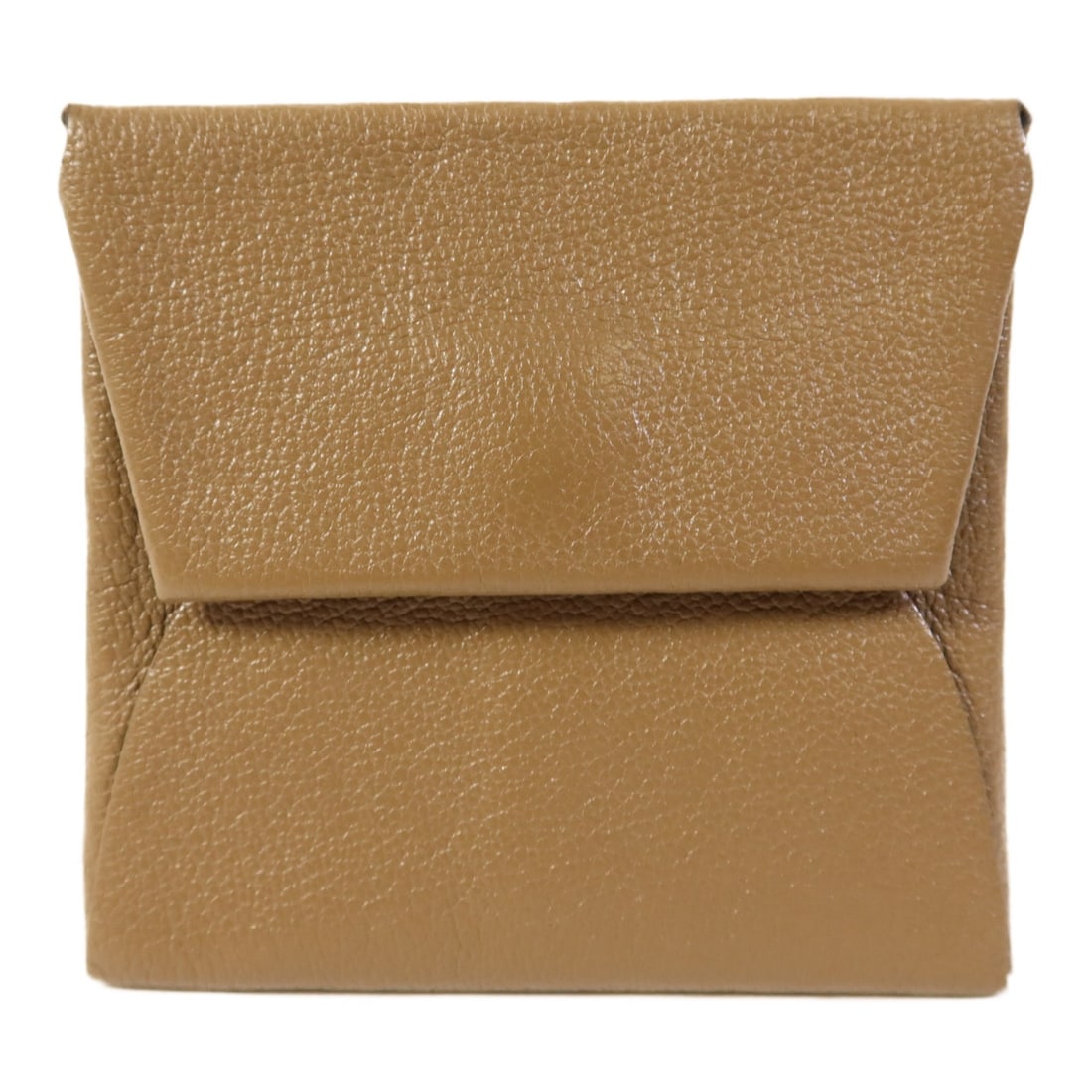 HERMES Bastia Coin Purse Chevre Leather Gray (1 of 13)