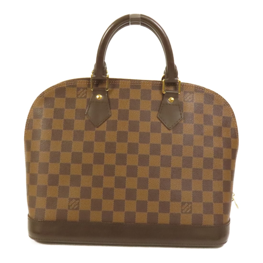 Louis Vuitton Alma Handbag M51130 Damier Brown GHW (1 of 14)