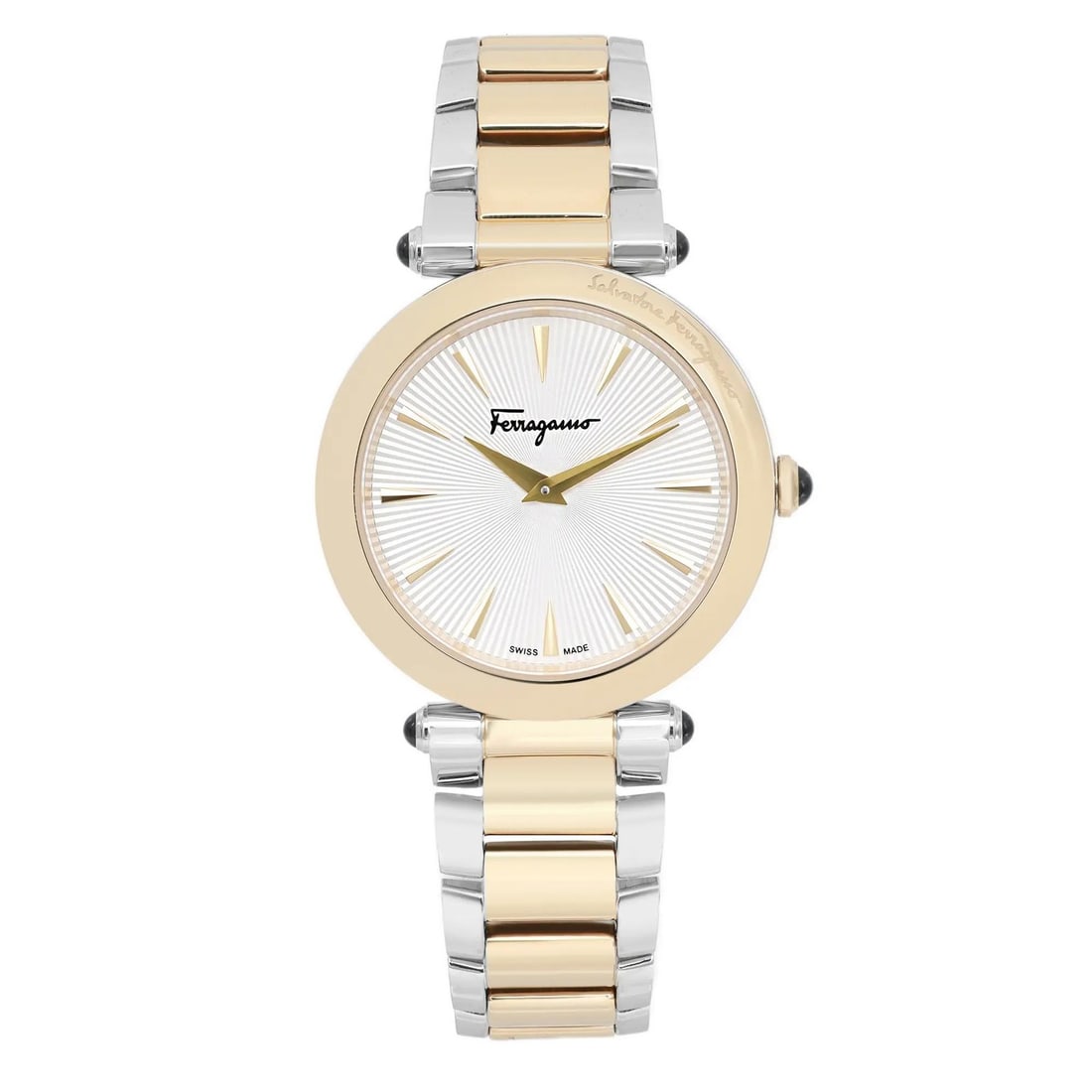 Salvatore Ferragamo Idillio 36MM Quartz Ladies Watch Steel Silver Dial SFYP00522: Salvatore Ferragamo Idillio 36MM Quartz Ladies Watch Steel Silver Dial SFYP00522 Introducing the Salvatore Ferragamo Idillio 36MM Steel Silver Dial Ladies Quartz Watch, a perfect blend of elegance and
