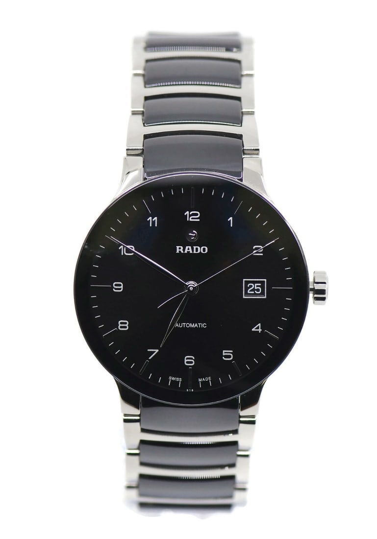 Rado Centrix R30941162 Ceramic Stainless Steel Watch with Box and Papers (1 of 6)