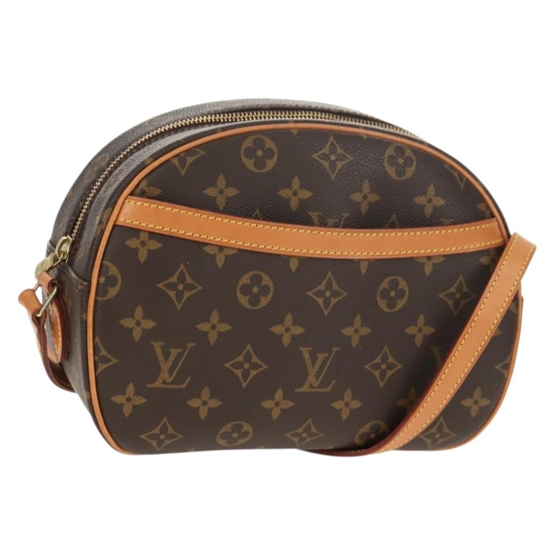 LOUIS VUITTON Monogram Blois Shoulder Bag M51221 Auth France: LOUIS VUITTON Monogram Blois Shoulder Bag M51221 Auth France Elevate your accessory collection with this authentic LOUIS VUITTON Monogram Blois Shoulder Bag. Crafted from durable Monogram Canvas, this