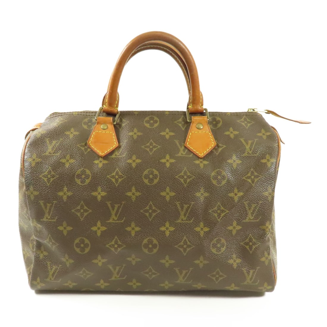 Louis Vuitton Speedy 30 Handbag Monogram GHW Brown M41526 (1 of 16)
