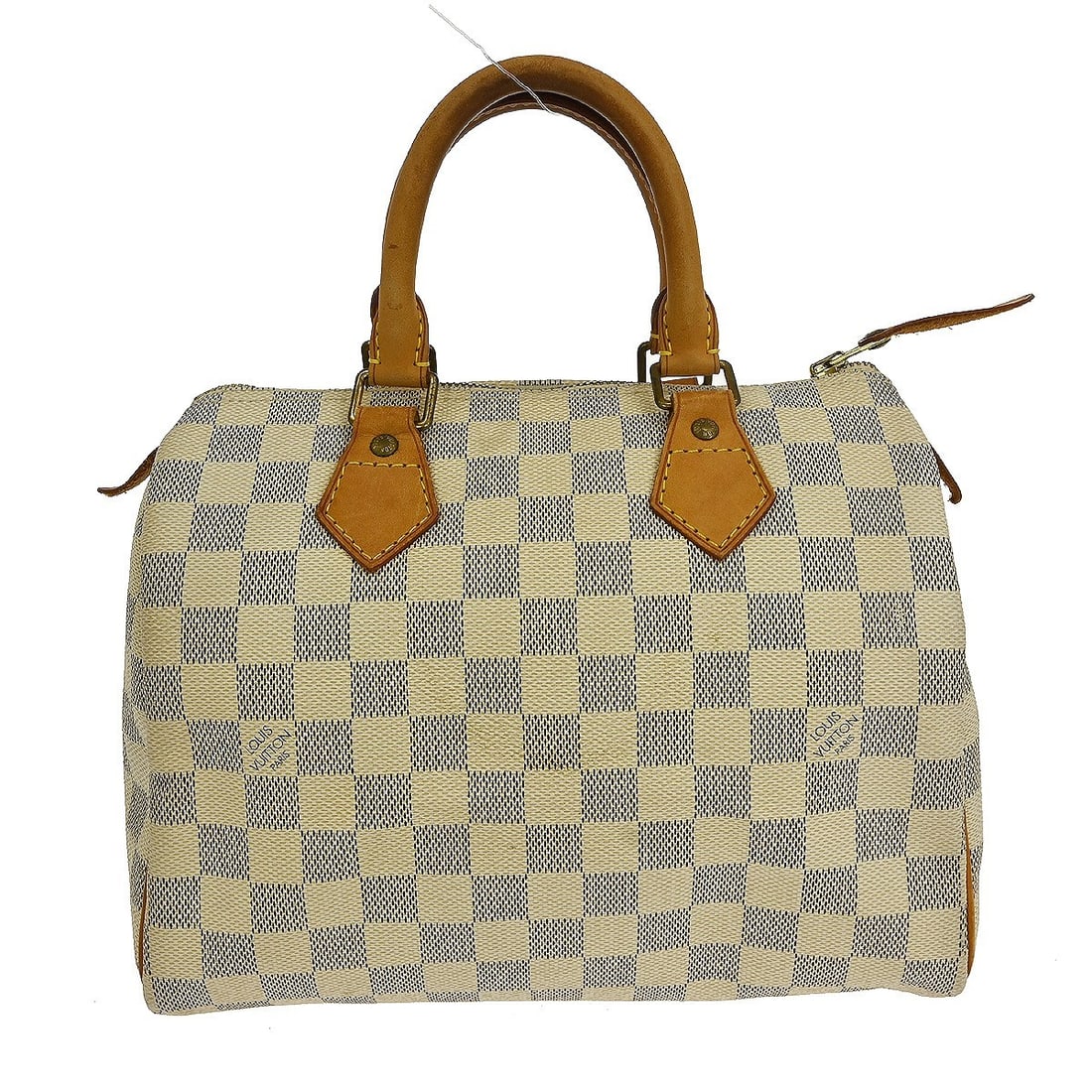 Louis Vuitton Damier Azur Speedy 25 Handbag N41534 Vintage Duffle (1 of 9)