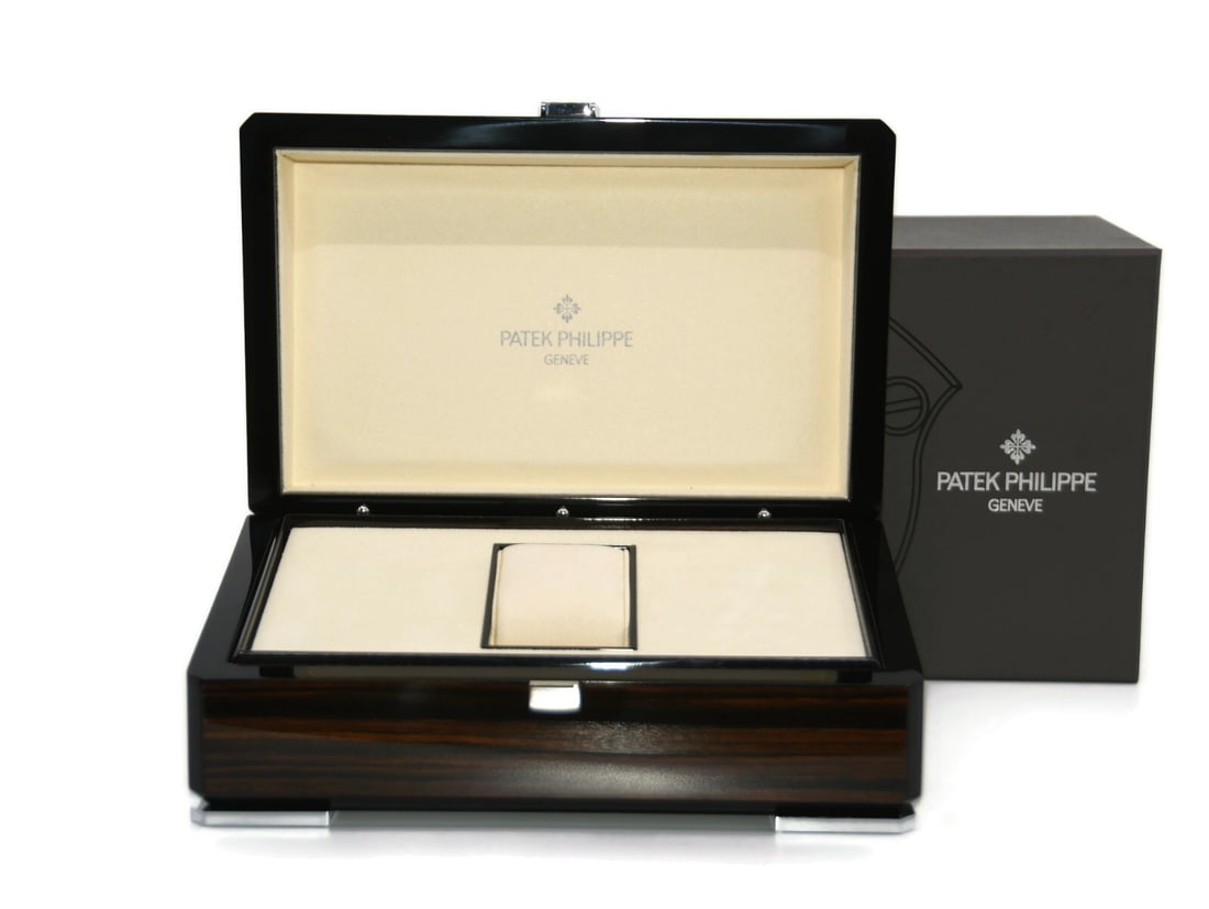 Patek Philippe Authentic Brown Watch Presentation Box 10 x 6 x 5 Inches (1 of 2)