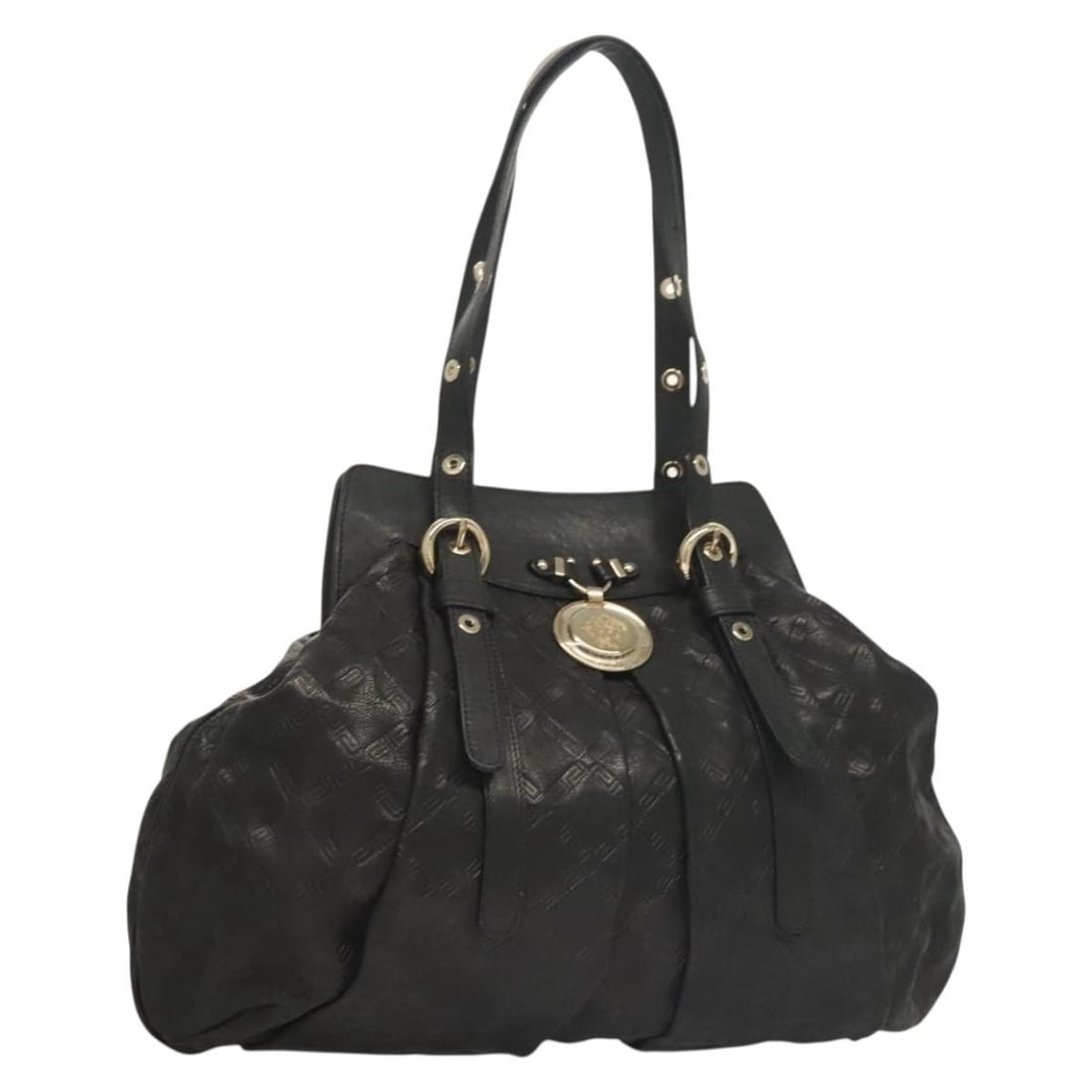 Black Medusa Tote Bag by Versace with Large Structured Design (1 of 1)