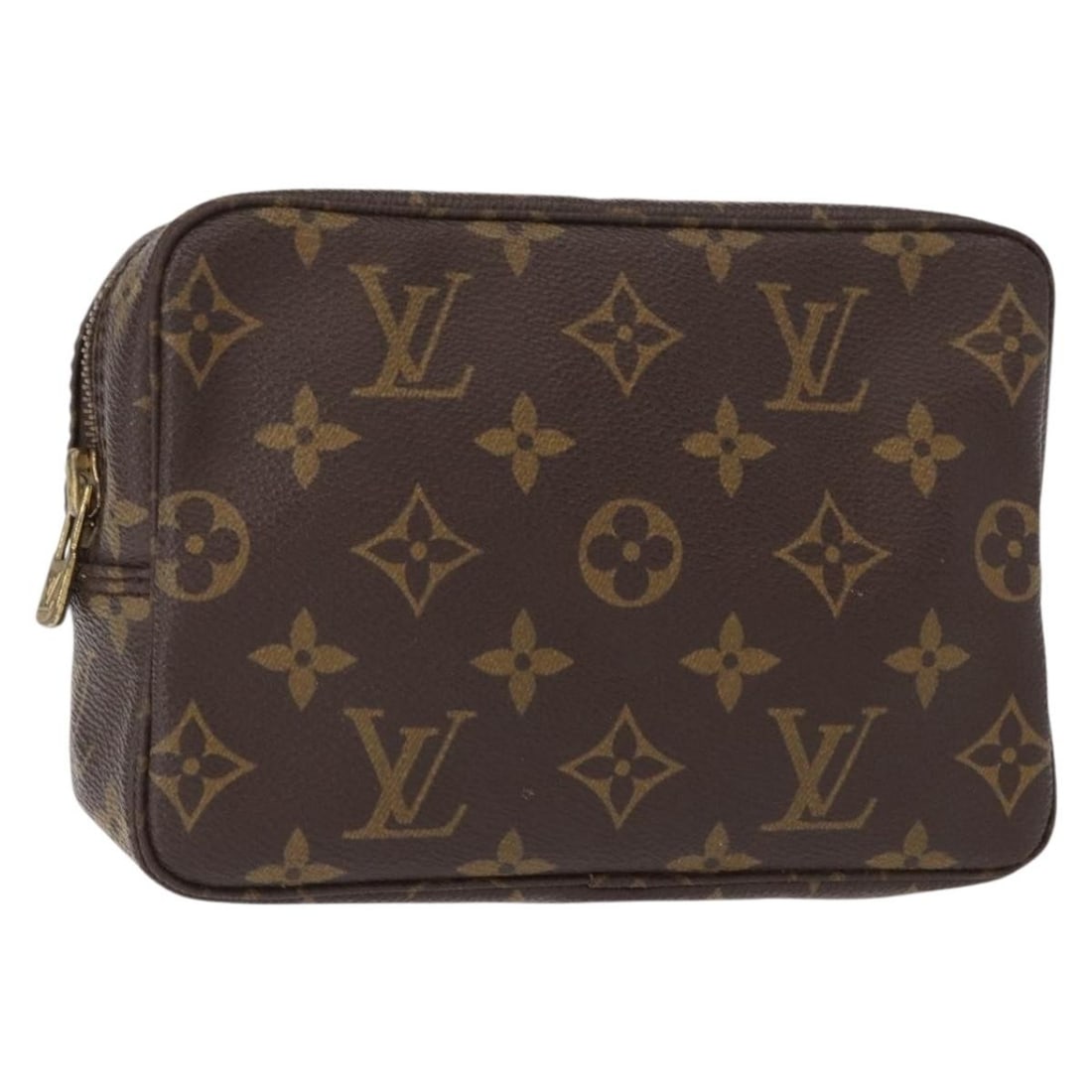LOUIS VUITTON Monogram Trousse Toilette 28 Clutch Bag M47522 Auth (1 of 18)