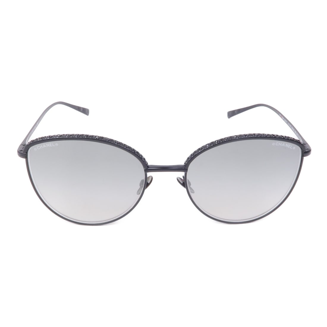 CHANEL Black CC Sunglasses Frame Accessories France (1 of 9)