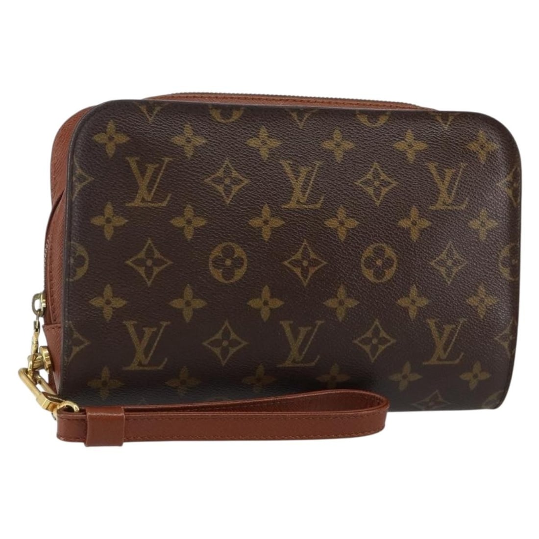 Authentic LOUIS VUITTON Monogram Orsay Clutch Bag M51790 France (1 of 18)