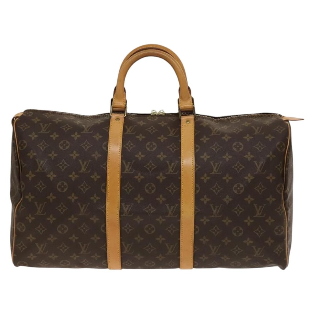 Keepall Travel Bag by Louis Vuitton in Brown Monogram Canvas (1 of 2)