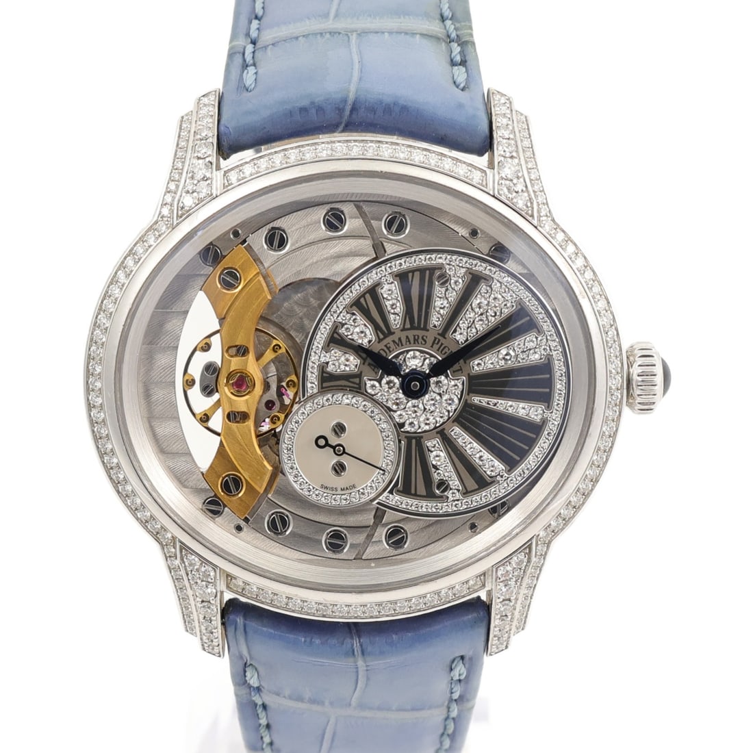 AUDEMARS PIGUET Millenary 77248BC Automatic 18K White Gold Diamond Watch (1 of 15)