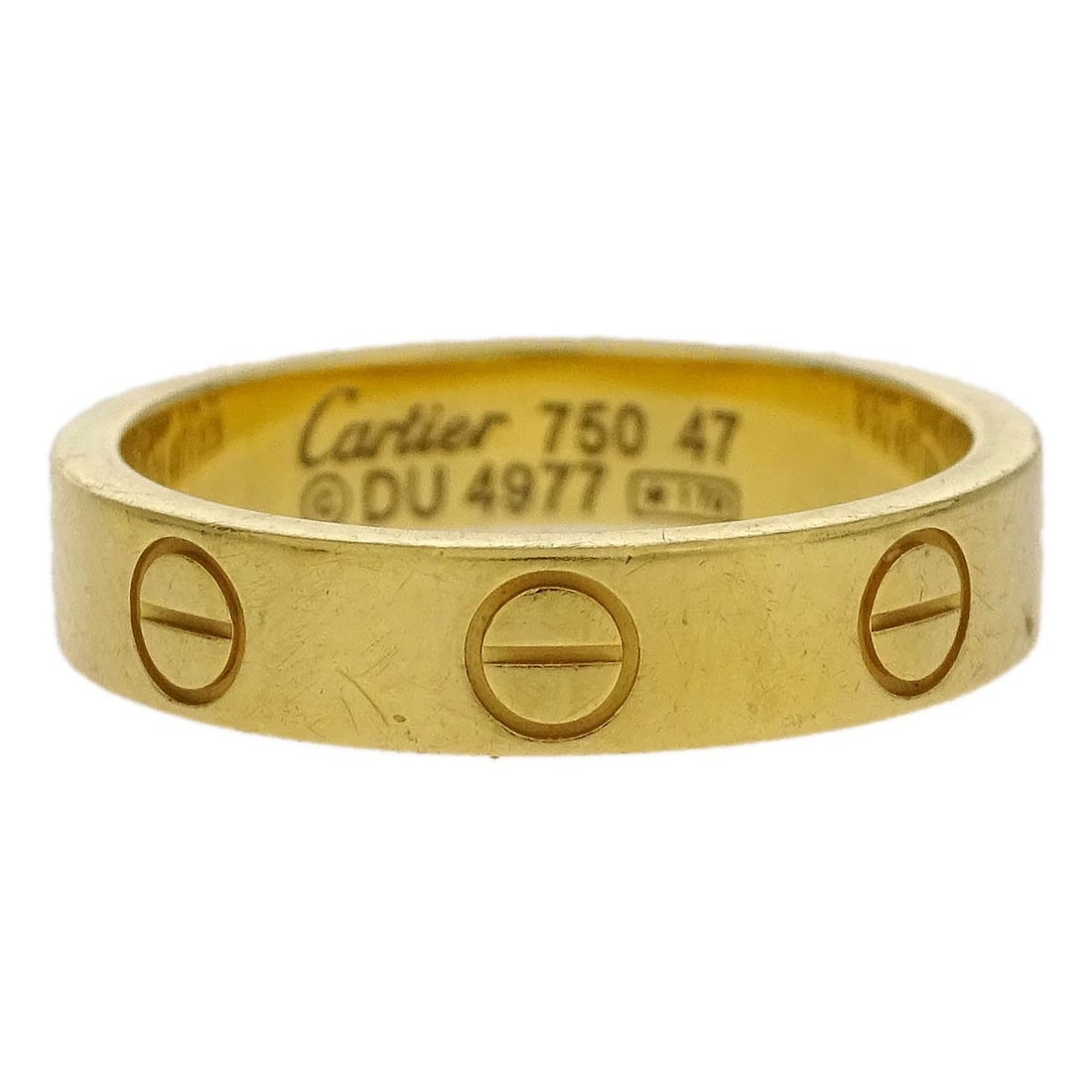 Love Collection Gold Ring by Cartier (1 of 1)