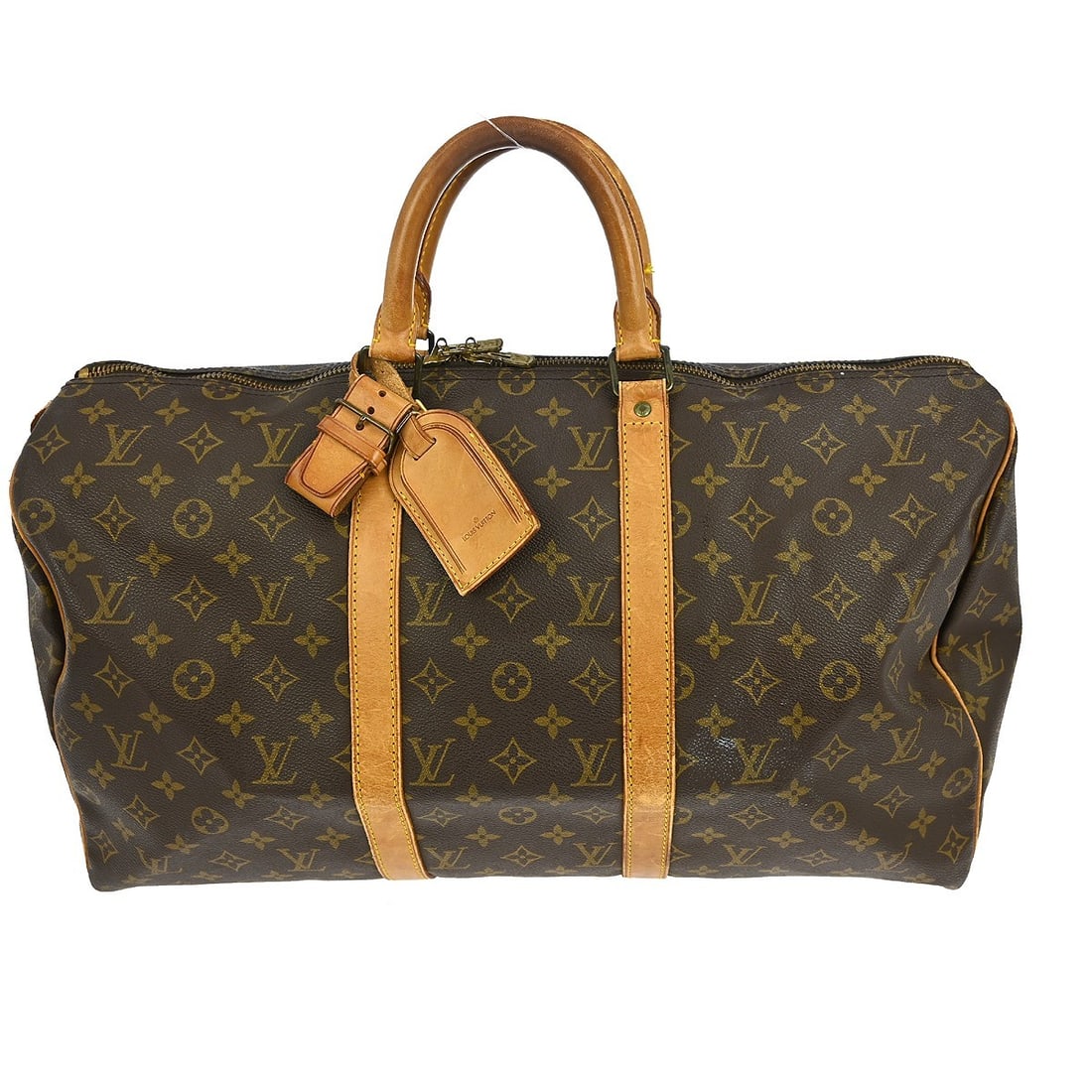 Keepall 50 Monogram Canvas Travel Handbag by Louis Vuitton (1 of 1)